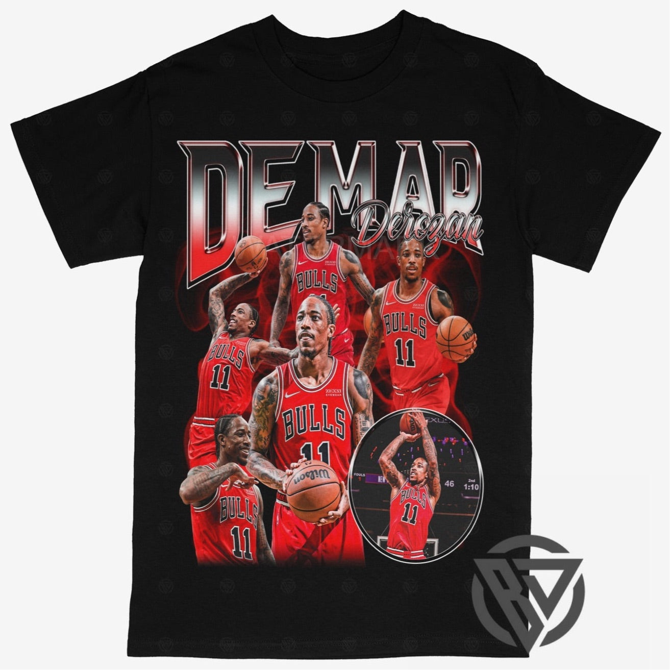 DeMar DeRozen Tee Shirt Chicago Bulls NBA Basketball - STREETWEAR