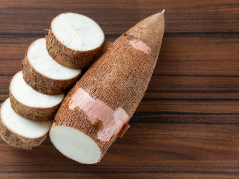 Organic cassava for good dog digestion