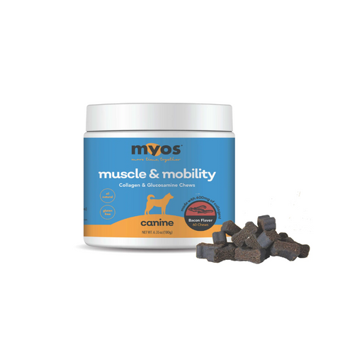 Myos joint chews with hydrolized collagen