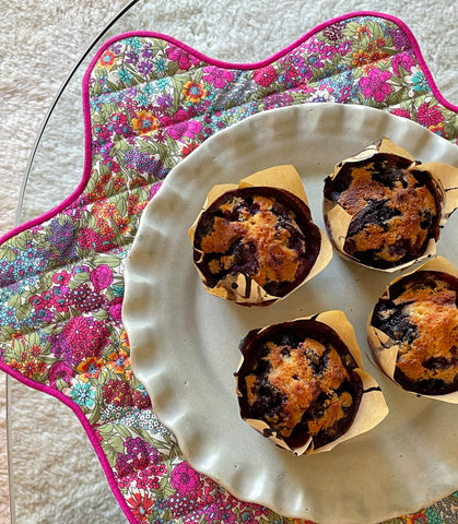 Gluten and Dairy Free Blueberry Muffins 