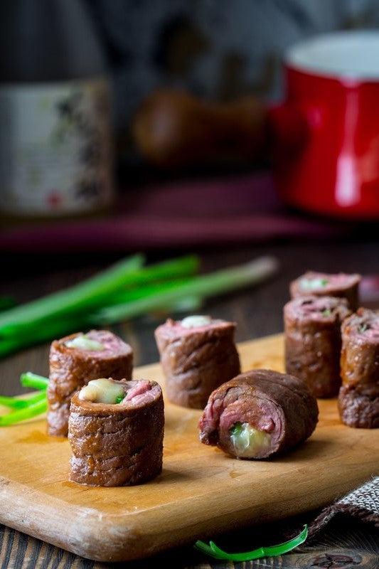 Beef Negimaki Steak And Scallion Rolls Cabot Creamery 7934