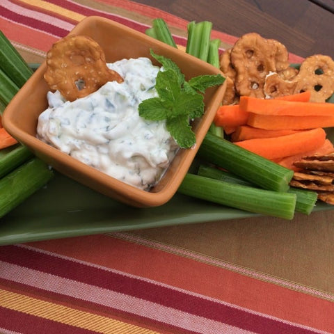 Veggies and Yogurt dip