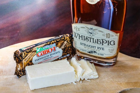 WhistlePig 10 Year Rye and Cheddar