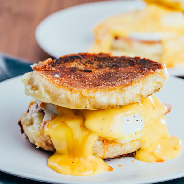 Grilled Cheese Eggs Benedict