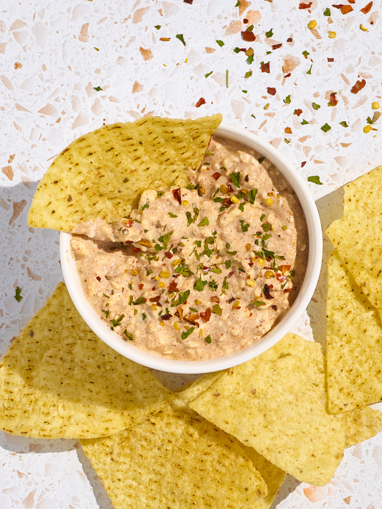 Cottage Cheese Dip and Chips