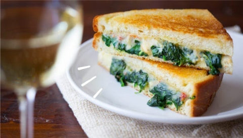 Grilled Cheese Florentine