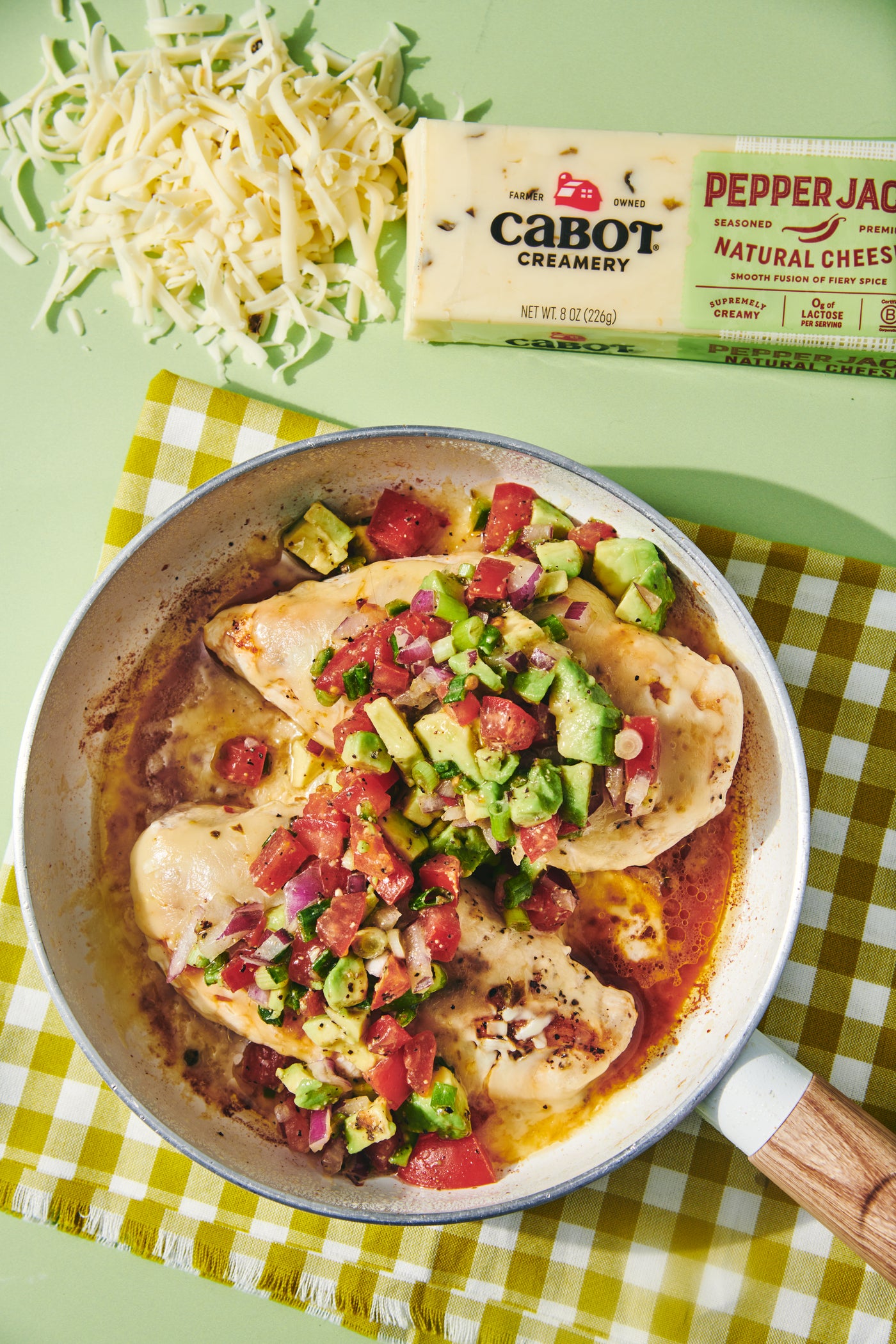 Skillet Pepper Jack Chicken