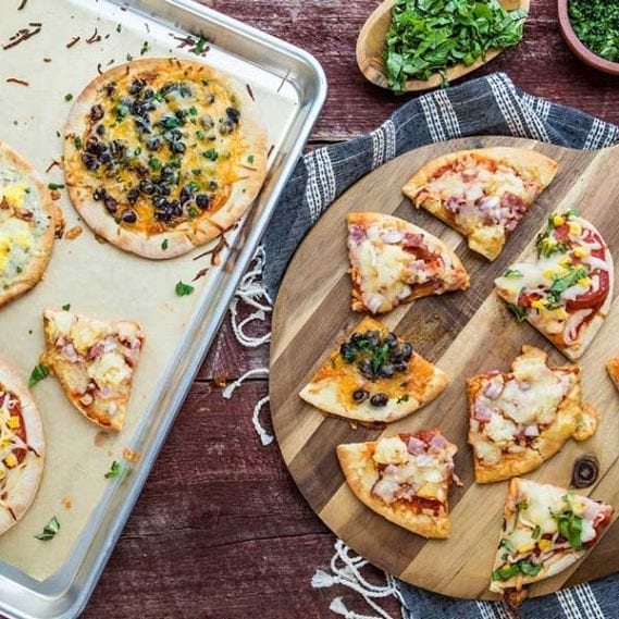 Pita Pizzas