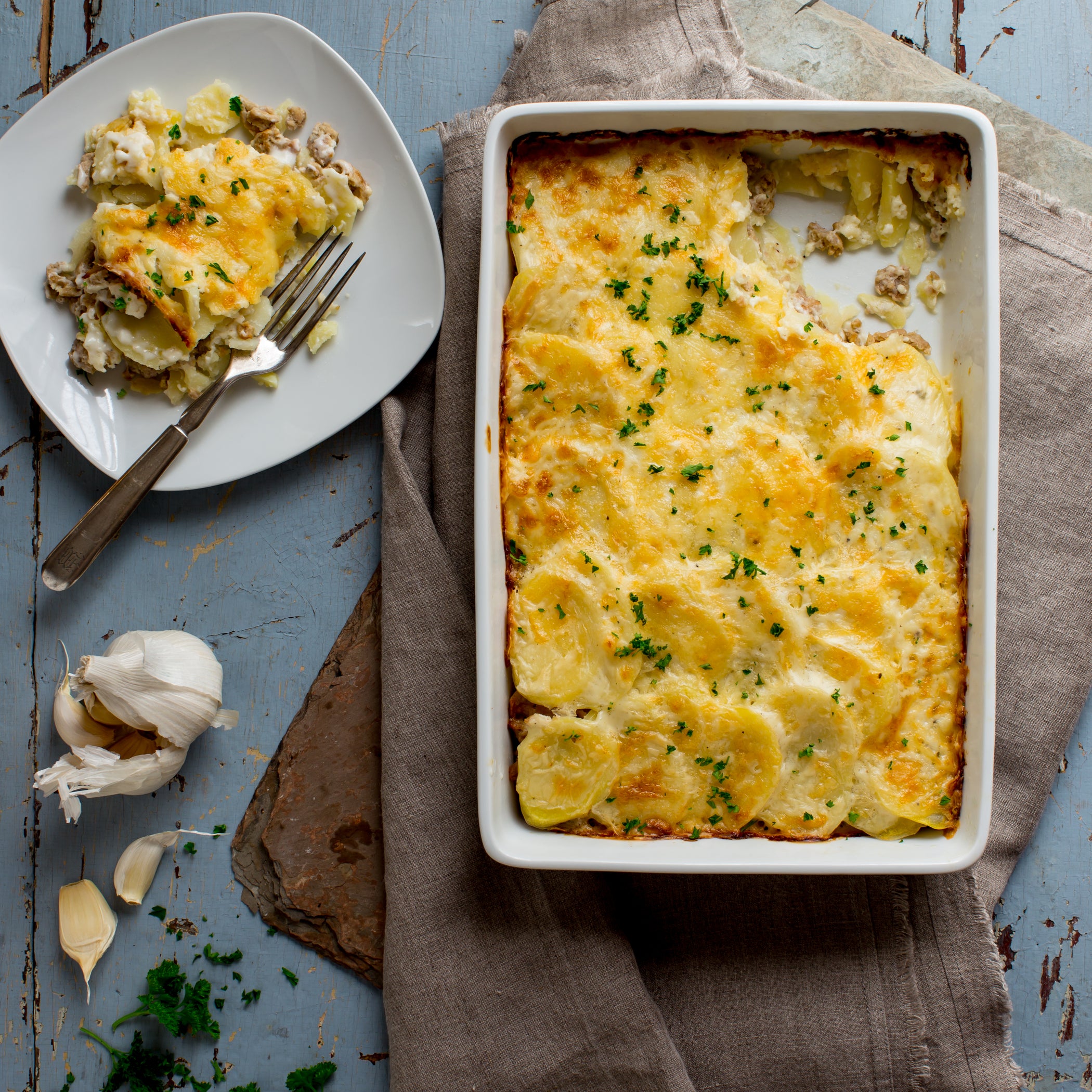 Turkey Potato Casserole