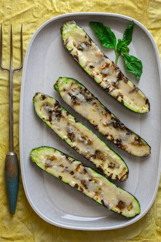 Grilled Zucchini Boats Recipe