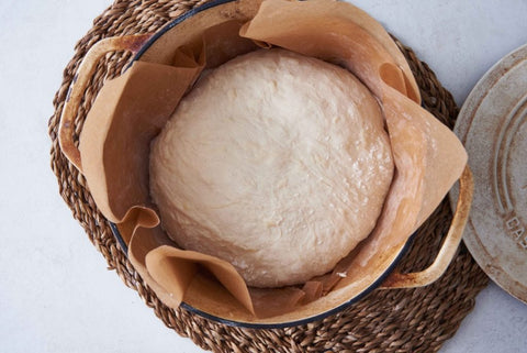 Dough in Parchment Paper