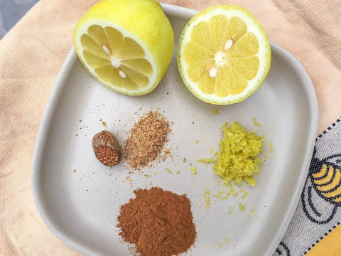 Lemon and spices for Jam