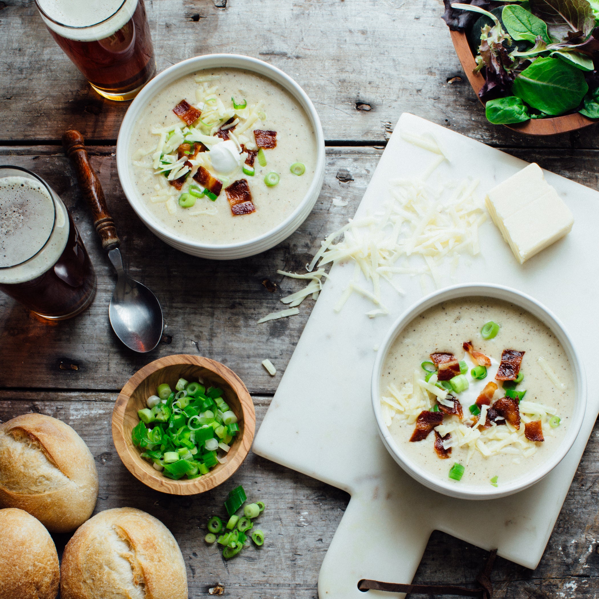 Loaded Baked Potato Soup