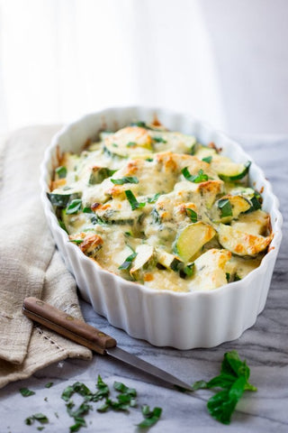 Skinny Zucchini Casserole