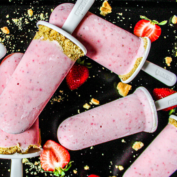 Strawberry Yogurt Pops