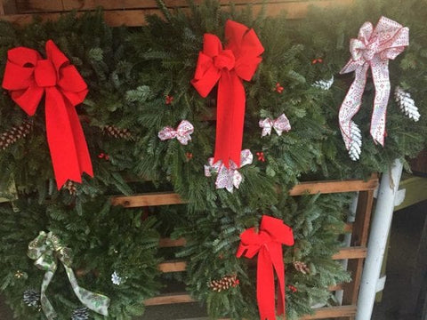 Christmas Wreaths at Farmer Hodge's
