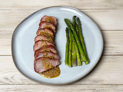 pork tenderloin with raspberry honey mustard