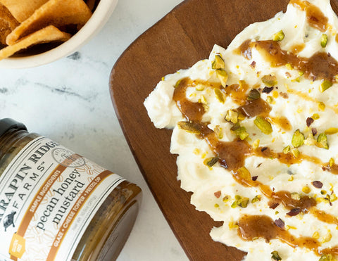 pecan honey mustard feta board