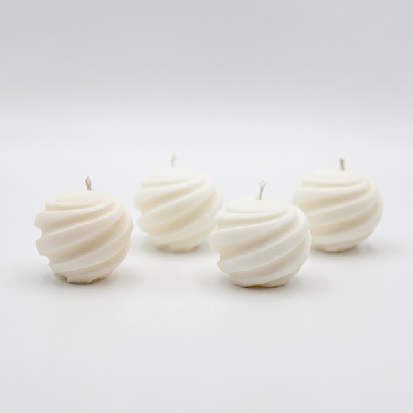 4 X-Small Swirl Candle Combo