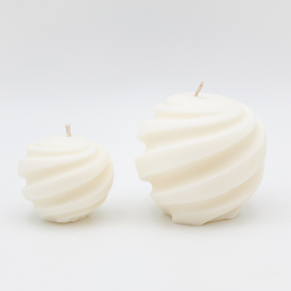 Round Swirl Candle Combo