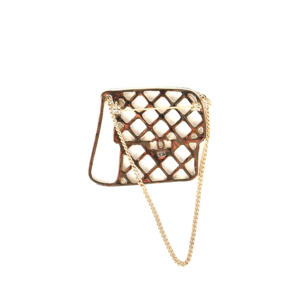 Louis Vuitton LV Edge Necklace MM Gold in Gold Metal - US