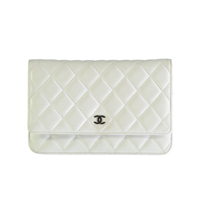 chanel cross body black