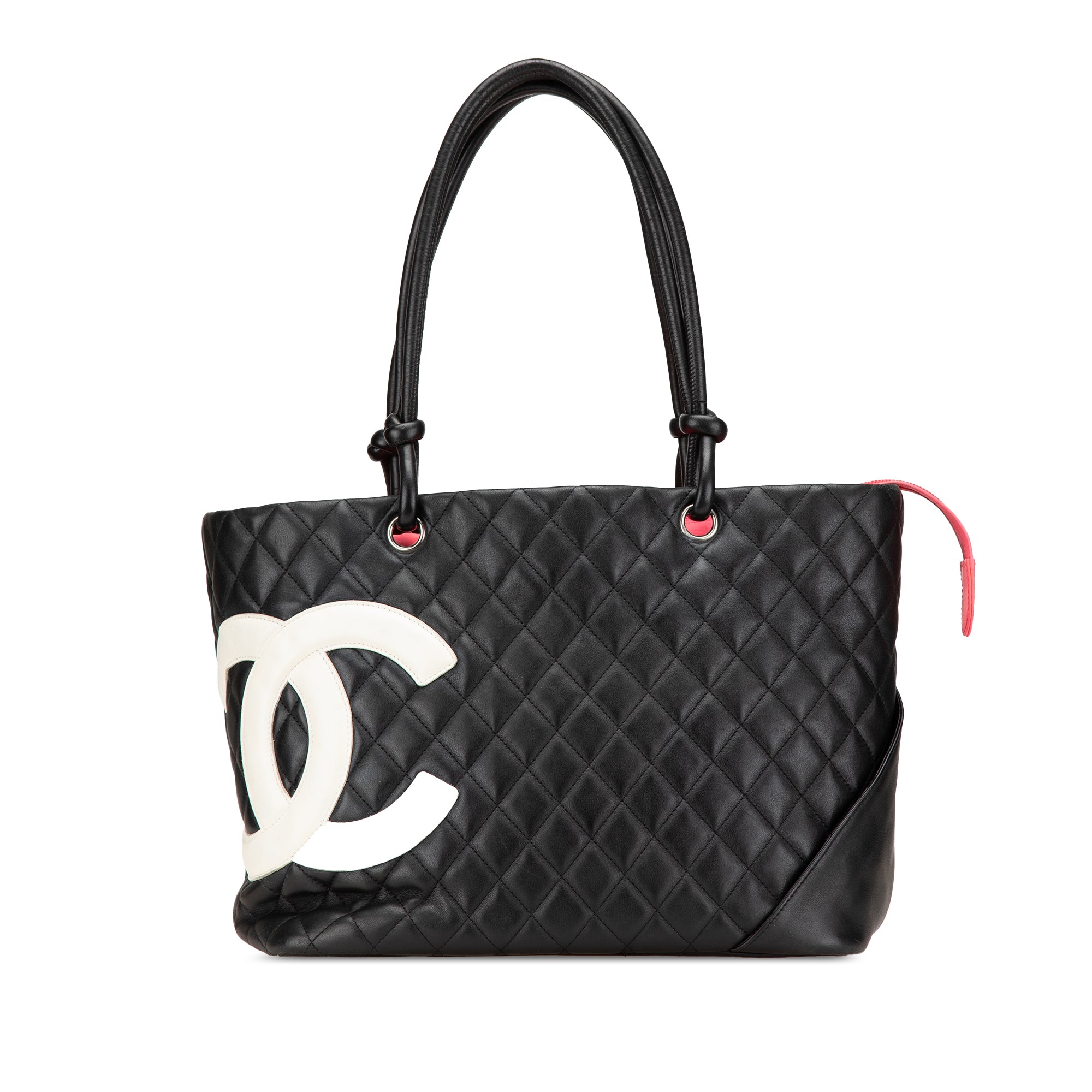 image of Chanel Large Lambskin Cambon Ligne Tote
