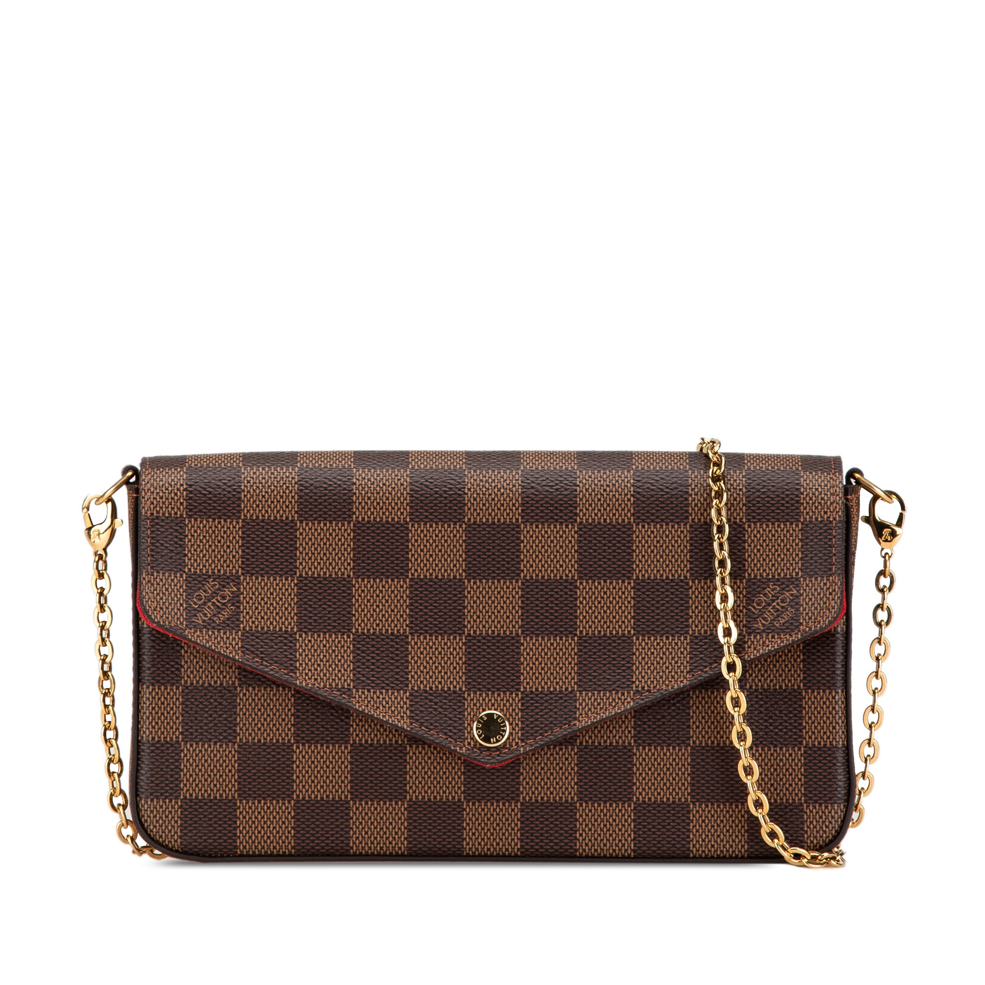 image of Louis Vuitton Damier Ebene Pochette Felicie