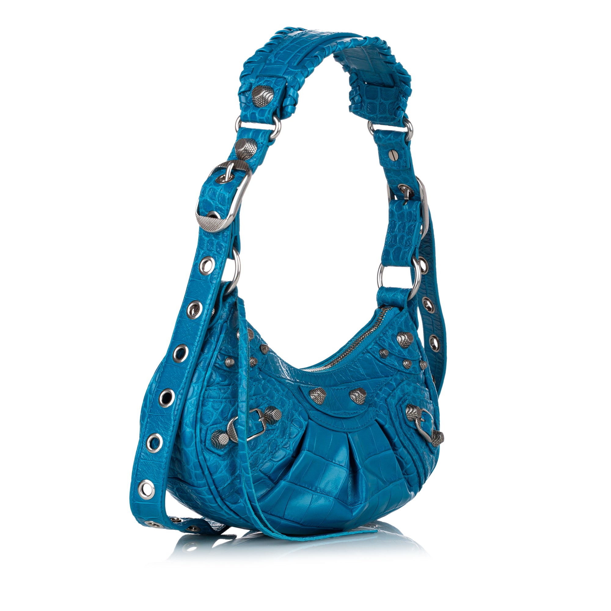 balenciaga cagole bag blue