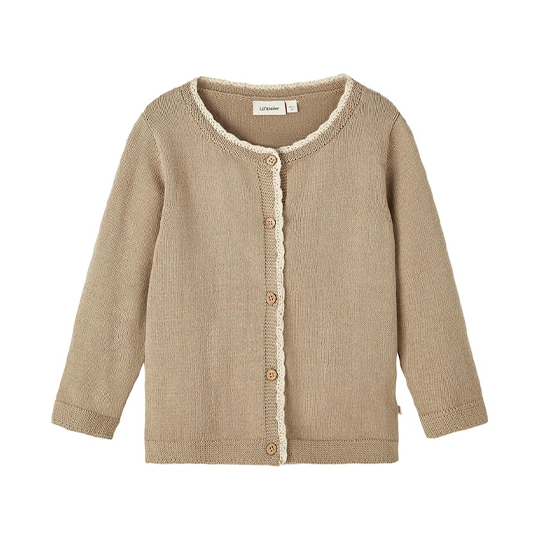 EMMELY CARDIGAN | CHINCHILLA