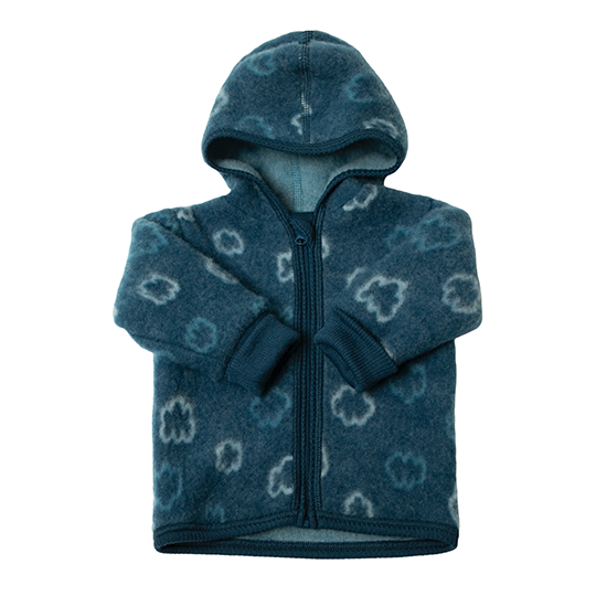 ULD CARDIGAN | BLUE JACQUARD