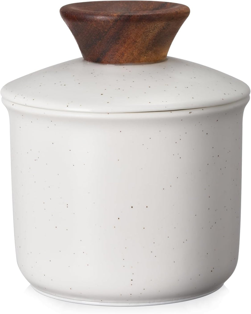 Dowan French Butter Crock with Wood – Dowan®