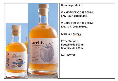 L'essor d'Archie sur le marché du vinaigre de cidre de pomme