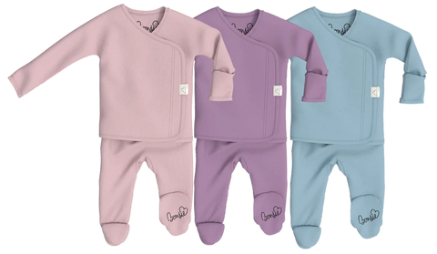 Bonsie’s Pack of 3 Footies: Girl Power ☮ - Peony, Fig & Ripple Footies.