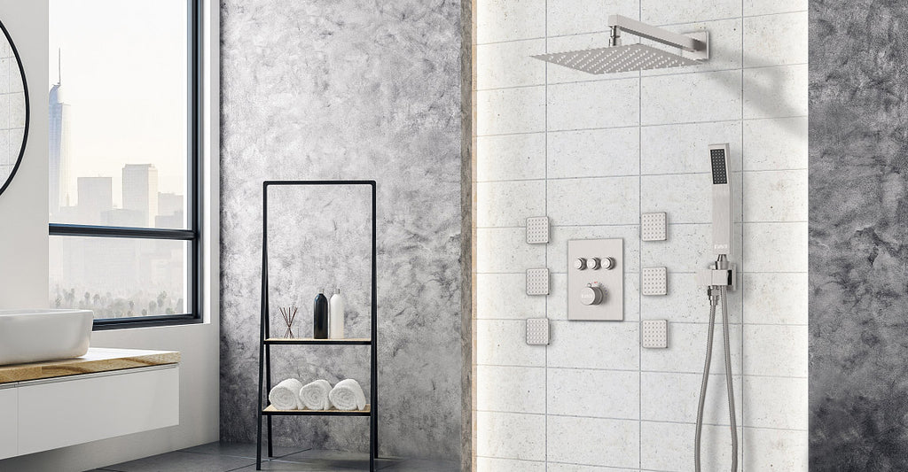 thermostatic shower system