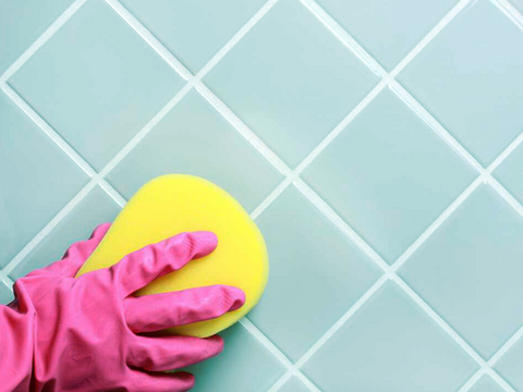 How to clean your bathroom tiles