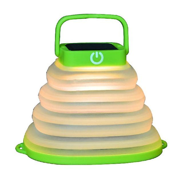 Green Solar Powered Lantern