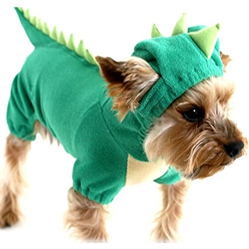 Dog In Dog Stegosaurus Costume Large