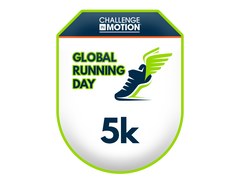 2023 Global Running Day 5k Digital Badge