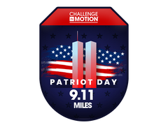 Challenge in Motion September 11th Patriots Day Activity Challenge Badge