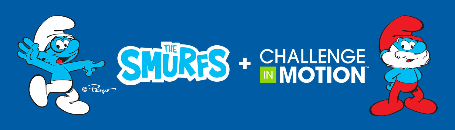 Challenge in Motion with The Smurfs: A creative collaboration for motivating virtual challenges