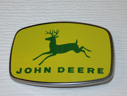 original John Deere Emblem Logo Aufkleber Sitz Rasentraktor