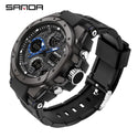 Brand New Military Watch Dual Display Men Sports Watches G Style LED Digital Military Waterproof Watches
