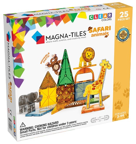 Jungle Animals Magna-Tiles 25pc — Boing! Toy Shop