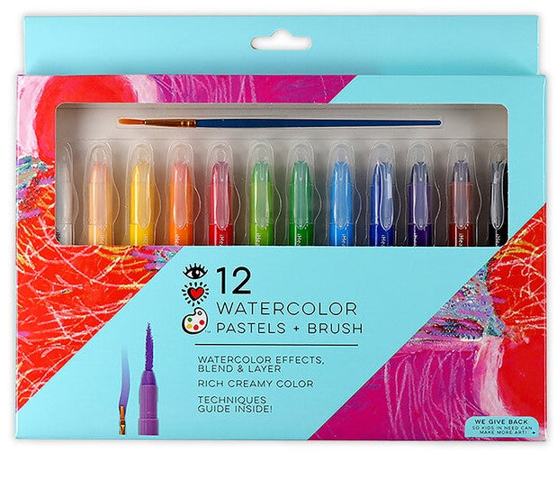 Iheartart 12 Thick+thin Markers: Chisel Fine Tip - The Toy Box Hanover