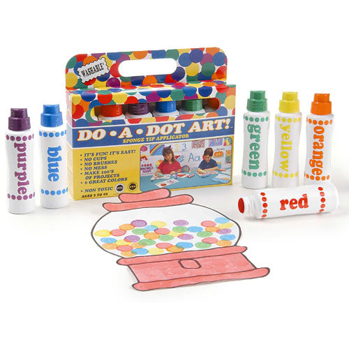 DO-A-DOT ART 5 PACK TUTTI FRUTTI SHIMMER MARKERS