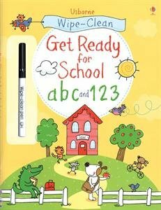 Wipe-Clean Get Ready for School ABC & 123