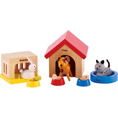 Hape Dollhouse - Family Pets