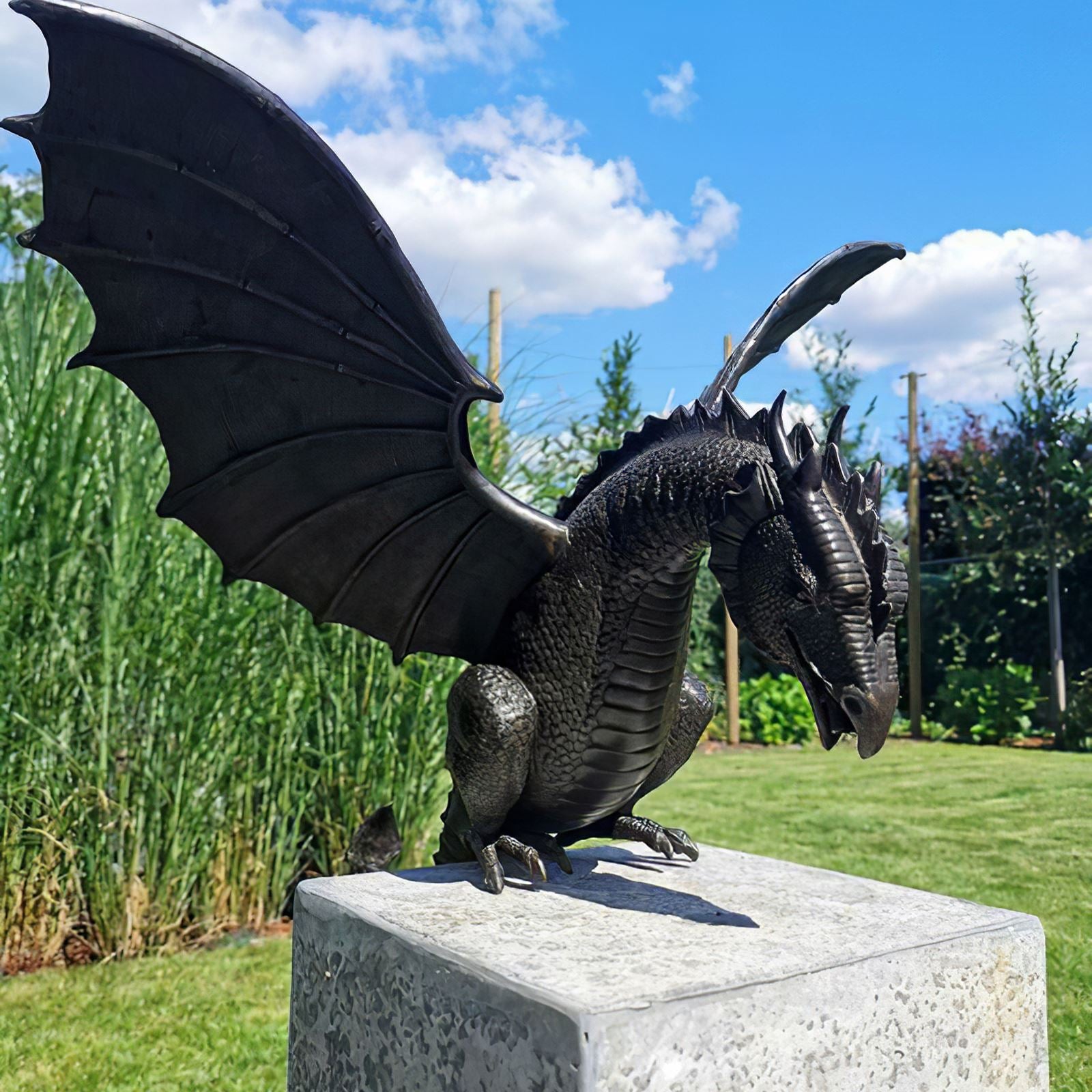 dragon waterfall fountain