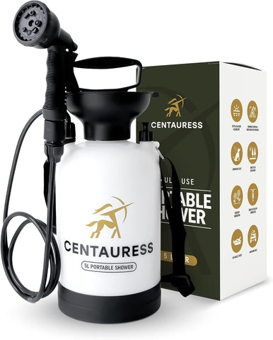 Centauress 5L Portable Camping Shower Pump